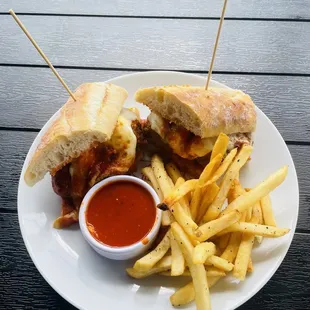 Meatball sandwich