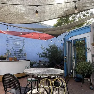 Private patio