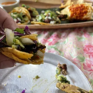 Artichoke taco - to die for!
