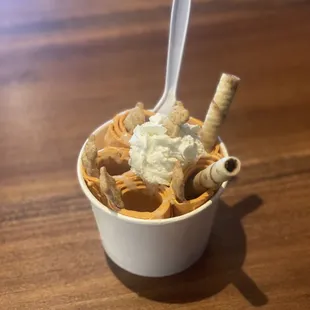 Thai tea ice cream