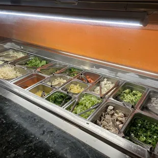 interior, salads