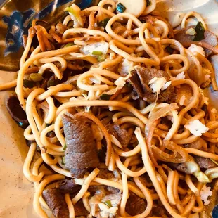Beef Mongolian stir fry