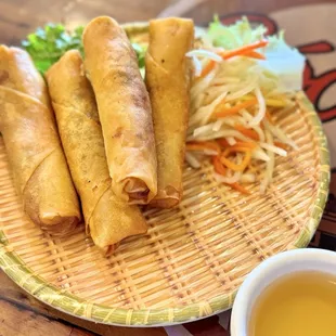 Eggrolls - flavor is spot on.