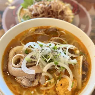Their popular dish - Bun Bo Goc Hue.