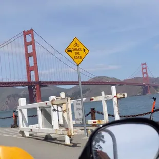 View of Golden Gate Bridge from Marine Dr.