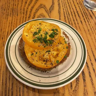 Fried eggplant