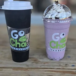 Taro Oreo Smoothie