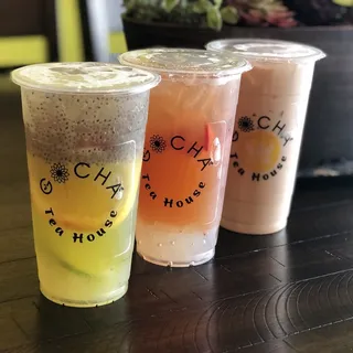 Peach Strawberry Oolong Tea