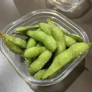 Edamame appetizer