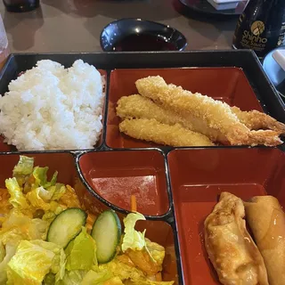Shrimp Tempura Bento Box
