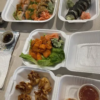 Spicy Salmon Kobachi