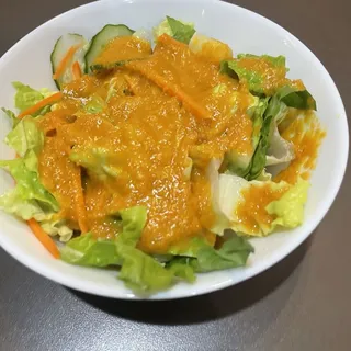 House Salad with Ginger Dressing