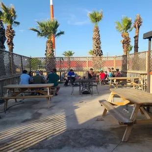 Outdoor seating