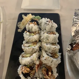 Amazing double spider roll