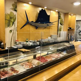 Godaiko's sushi bar.