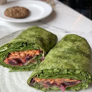 Garden Goddess Wrap Sandwich