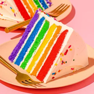 Famous Rainbow Cake