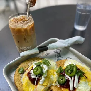 Huevos Rancheros Tostadas