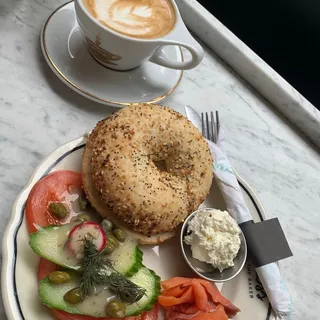 Smoked Salmon Plate