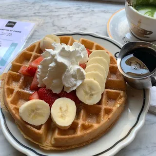 Strawberry Banana Waffle