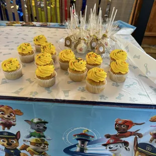 Gluten and dairy free, cupcakes, and cake pops