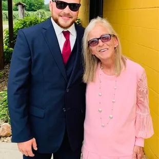 Mom and son