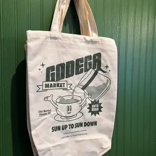 vintage tote bag