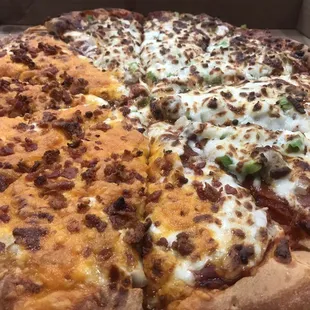 Large Half Cheeseburger and Half Humble Pie