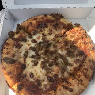 Sausage pizza