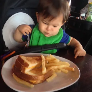 Kid's Grilled Cheese Sandwich