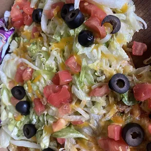 Taco pizza