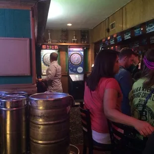 Drunks throwing Darts!