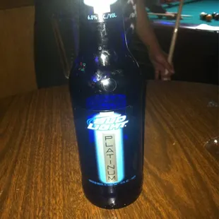 Now serving Bud Light Platinum.