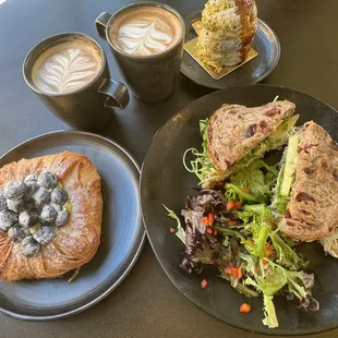 Lemon Blueberry Croissant