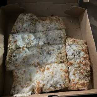 Garlic bread with cheese