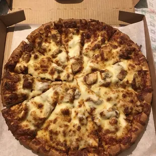 Chicken Parm Pizza