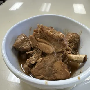 Chicken and pork adobo