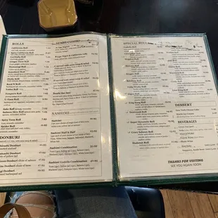 sushi and sashimi