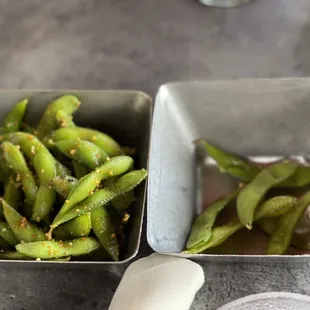 Complimentary edamame