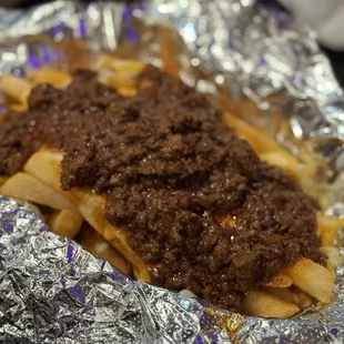 Chili cheese fries