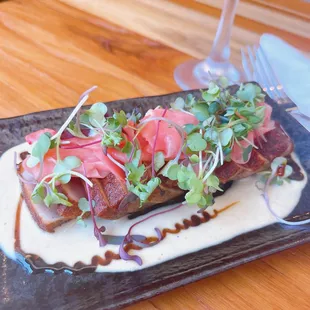 Blackened Rare Seared Tuna Tataki