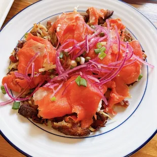 Smoked Salmon Dish