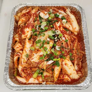 friesh kimchi 
 small $50
 m       $80