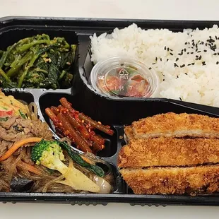 pork cutlet lunch
 $15