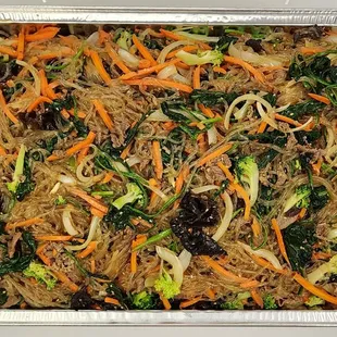 japchae
 small  $55
 m       $80
 L        $120