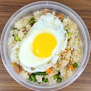 The fried rice that just came out when I went was really delicious.