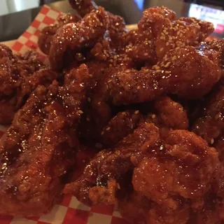 Sweet and Spicy Fried Chicken