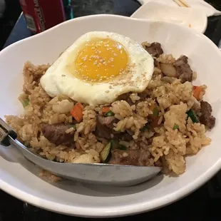 Beef fried rice