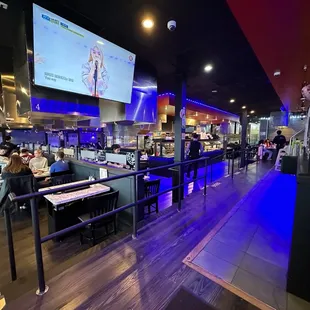 a view of a busy restaurant