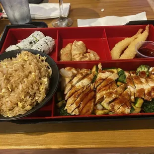 Chicken Teriyaki Bento Box